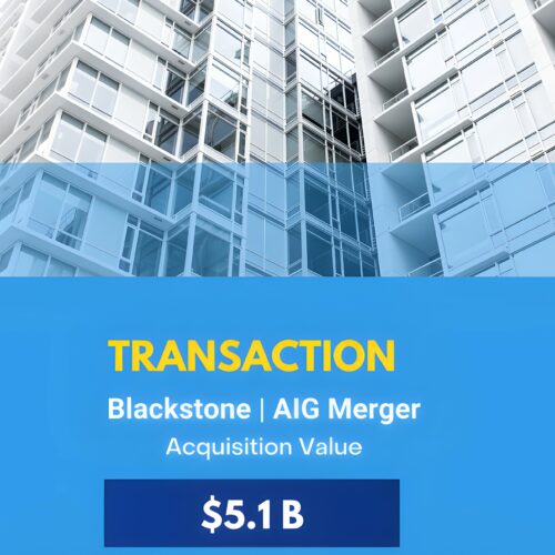 Secured Systems Consulting Assists in Blackstone - AIG Merger